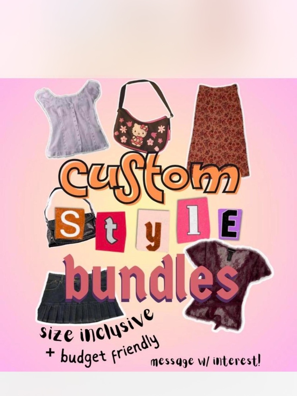 Custom Style Bundles - Women's clothes bundles